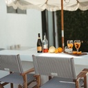 THE DIRECTORS BAR STOOL - Lauren's Navy Stripe - Business & Pleasure Co. 
