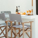 THE DIRECTORS BAR STOOL - Lauren's Navy Stripe - Business & Pleasure Co. 