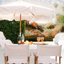 THE DIRECTORS BAR STOOL - Lauren's Pink Stripe - Business & Pleasure Co. 