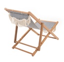 THE SLING CHAIR - Lauren's Navy Stripe - Business & Pleasure Co.