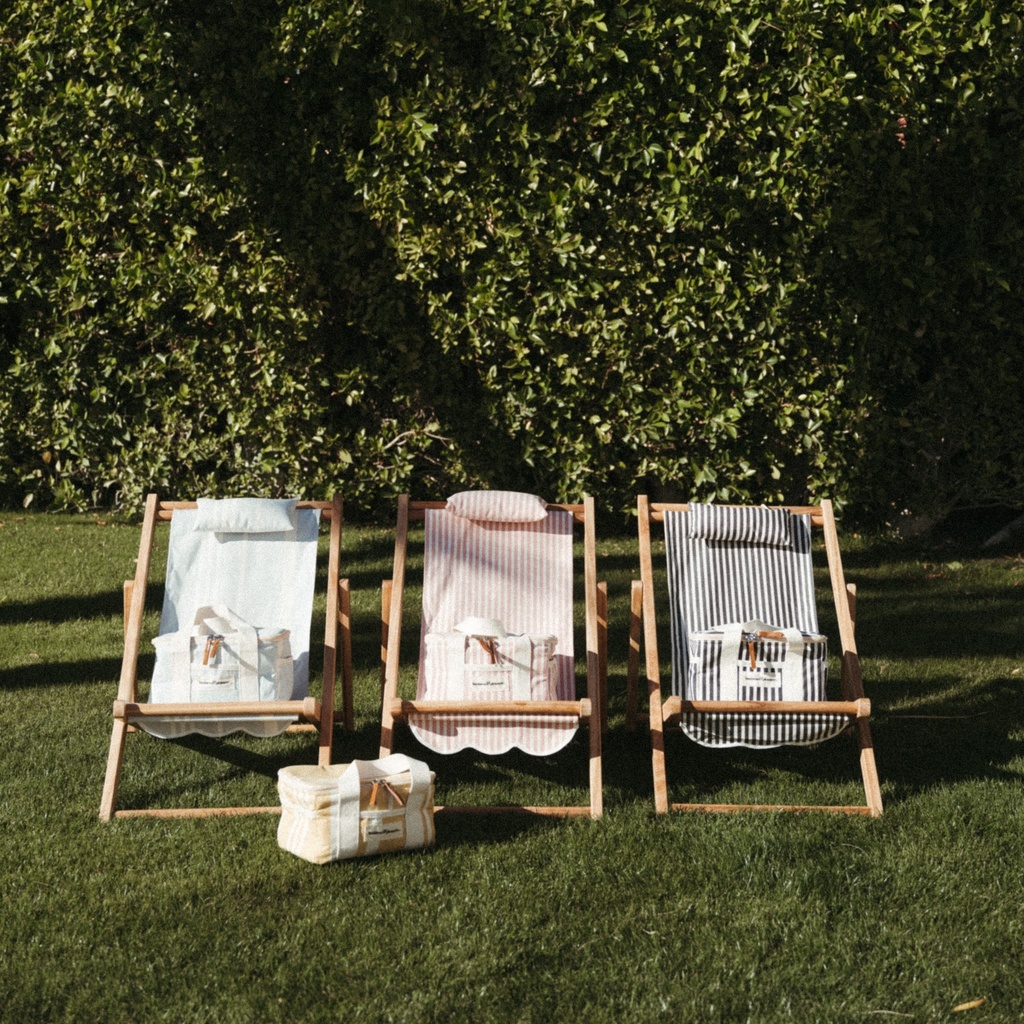THE MINI SLING CHAIR - Lauren's Navy Stripe - Business & Pleasure Co. 