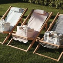 THE MINI SLING CHAIR - Lauren's Navy Stripe - Business & Pleasure Co. 