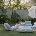 THE RECLINING PILLOW LOUNGER - Lauren's Navy Stripe - Business & Pleasure Co. 
