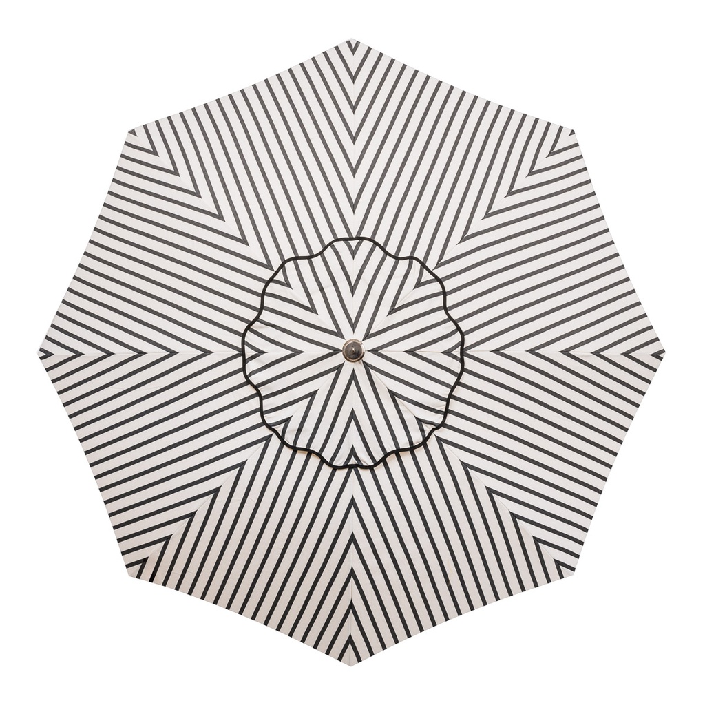 THE CLUB UMBRELLA - Monaco Black Stripe - Business & Pleasure Co. 