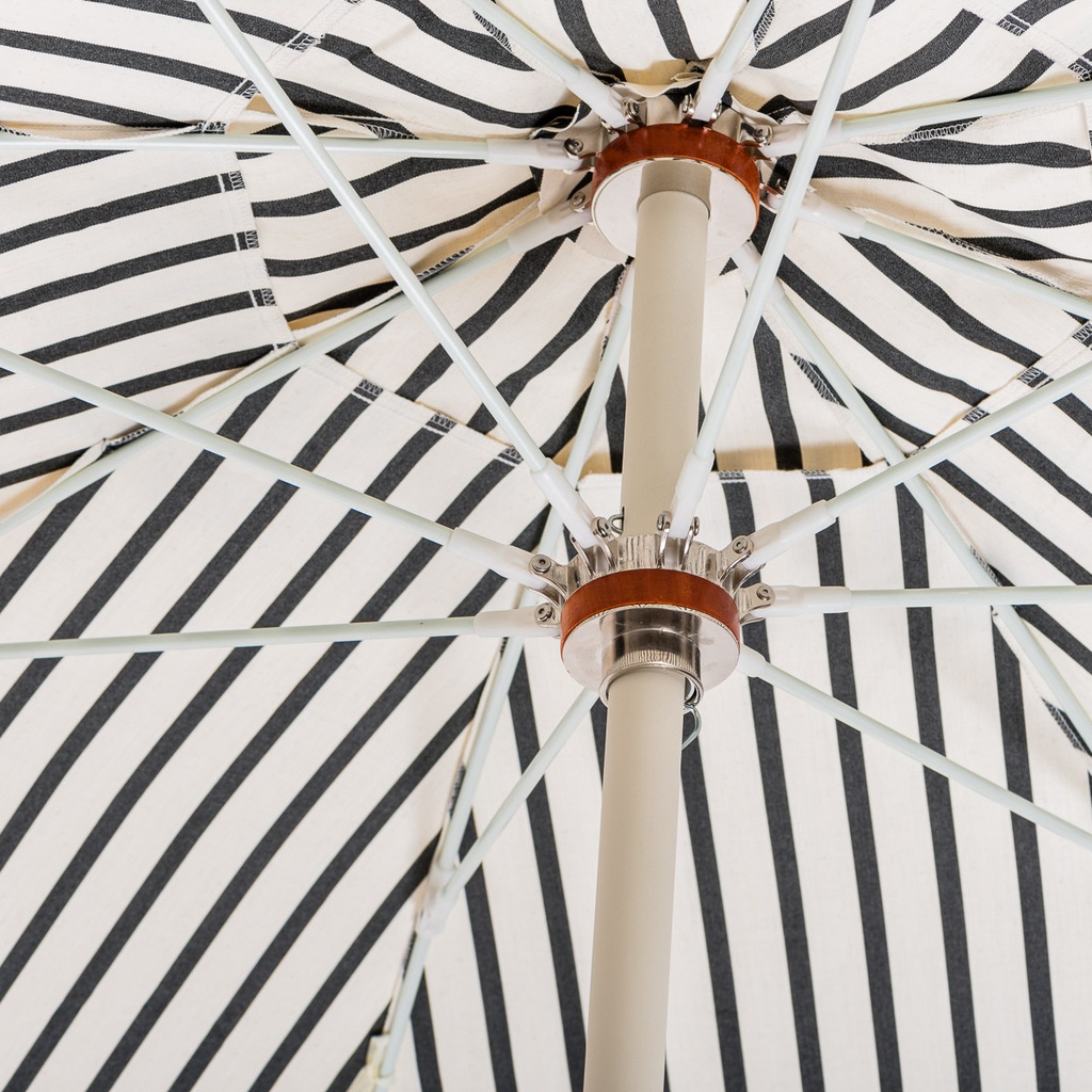 THE CLUB UMBRELLA - Monaco Black Stripe - Business & Pleasure Co. 