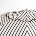 THE CLUB UMBRELLA - Monaco Black Stripe - Business & Pleasure Co. 