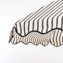 THE CLUB UMBRELLA - Monaco Black Stripe - Business & Pleasure Co. 