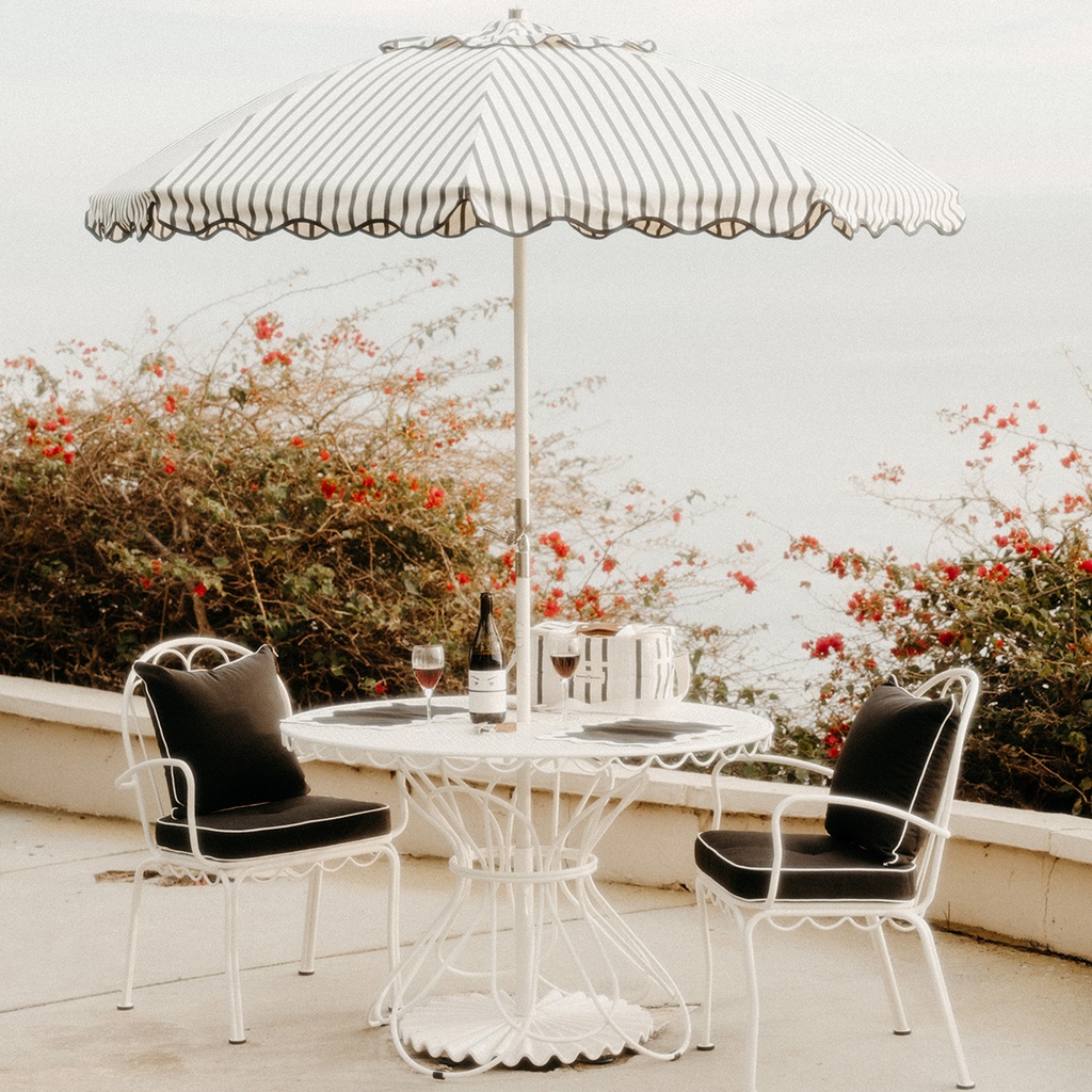 THE CLUB UMBRELLA - Monaco Black Stripe - Business & Pleasure Co. 