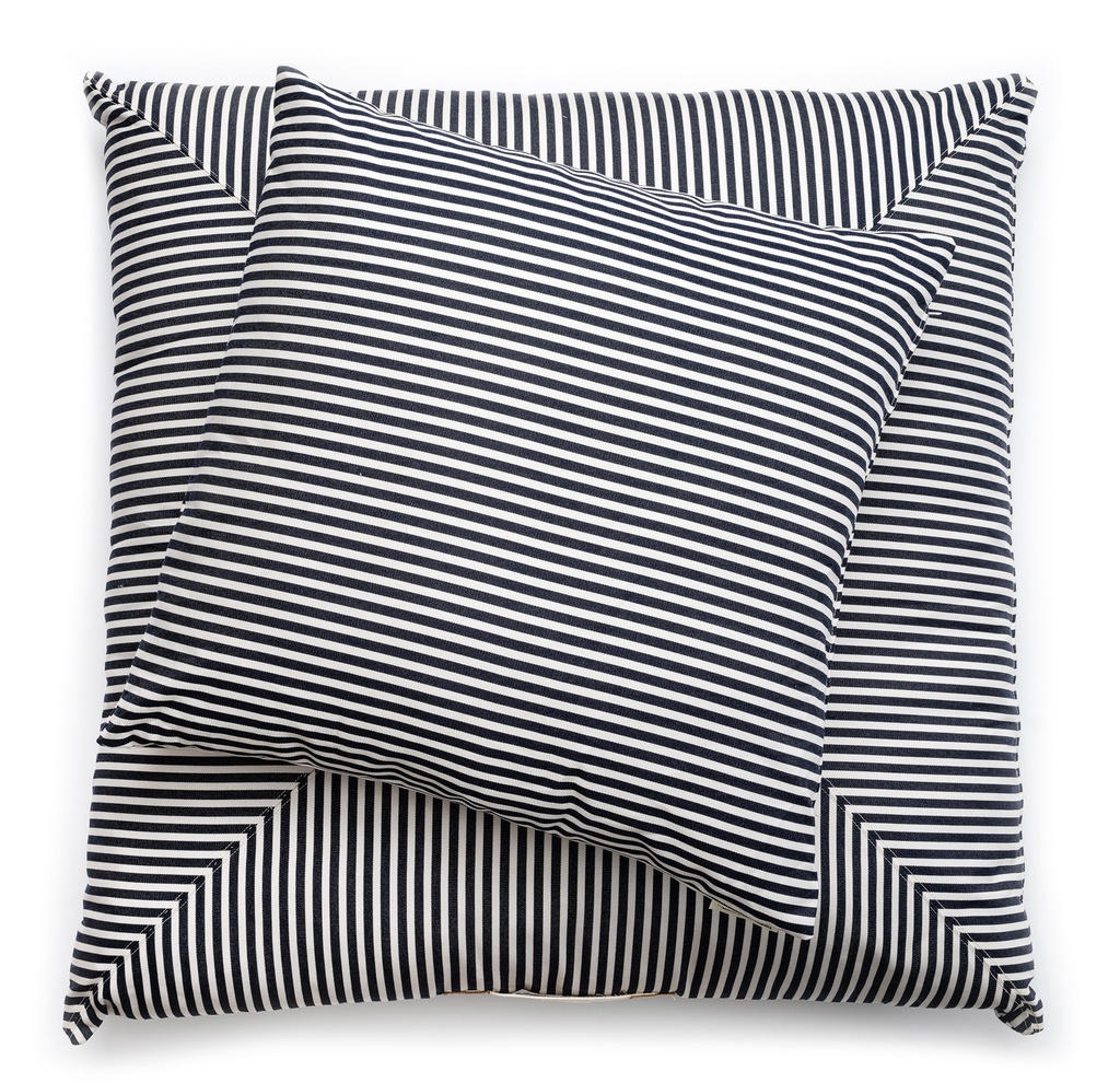 THE FLOOR PILLOW - Lauren's Navy Stripe - Business & Pleasure Co. 