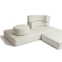 THE MODULAR PILLOW STACK - Lauren's Sage Stripe - Business & Pleasure Co. 