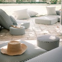 THE MODULAR PILLOW STACK - Lauren's Navy Stripe - Business & Pleasure Co. 