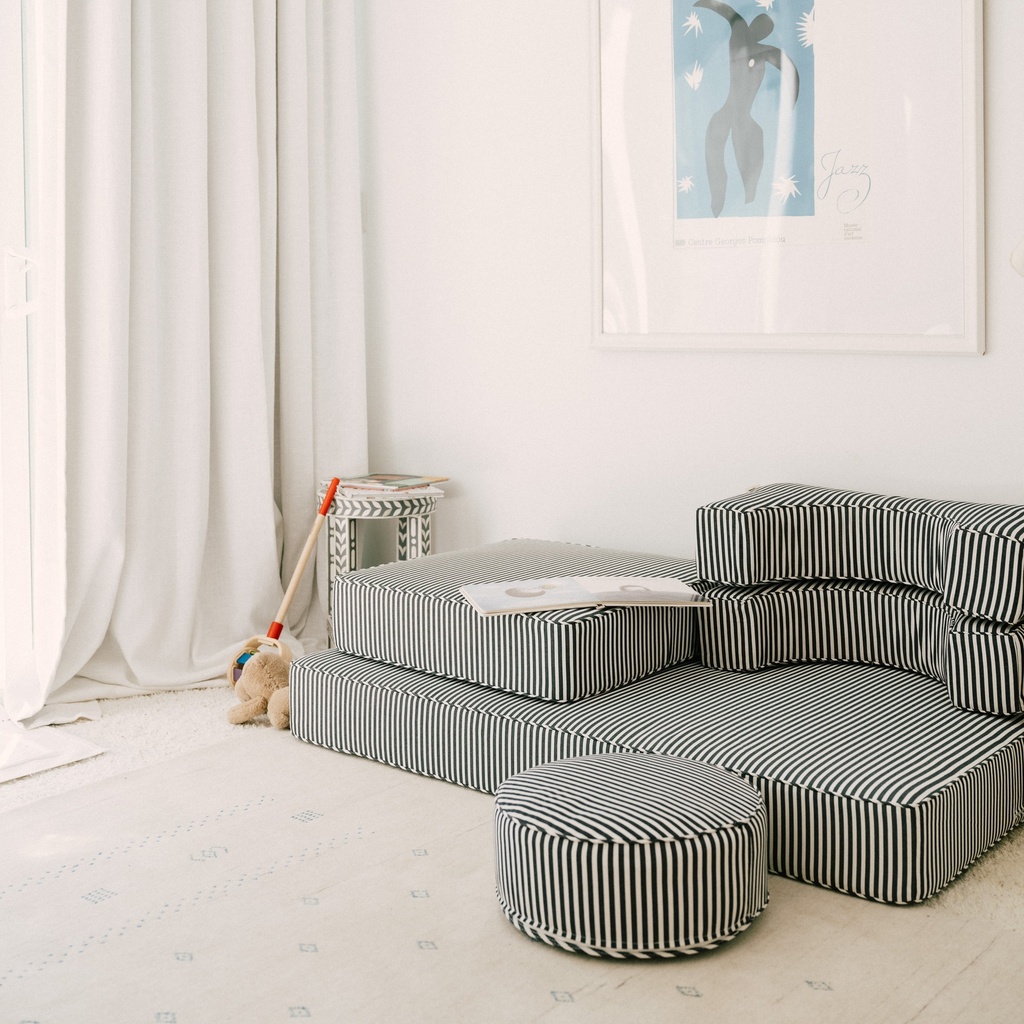 THE MODULAR PILLOW STACK - Lauren's Navy Stripe - Business & Pleasure Co. 