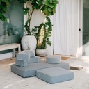 THE MODULAR PILLOW STACK - Lauren's Navy Stripe - Business & Pleasure Co. 