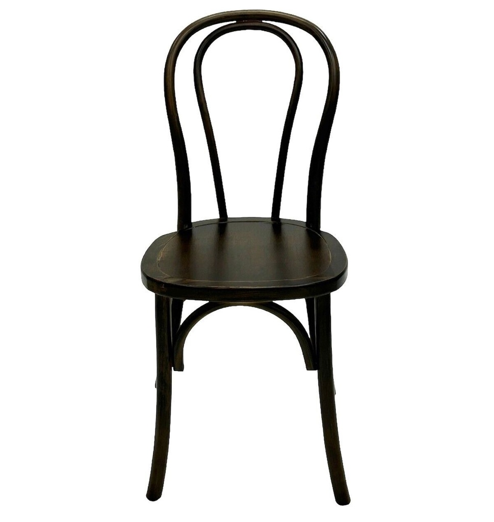 Thonet chair - dark oak - stackable