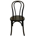 Thonet chair - dark oak - stackable
