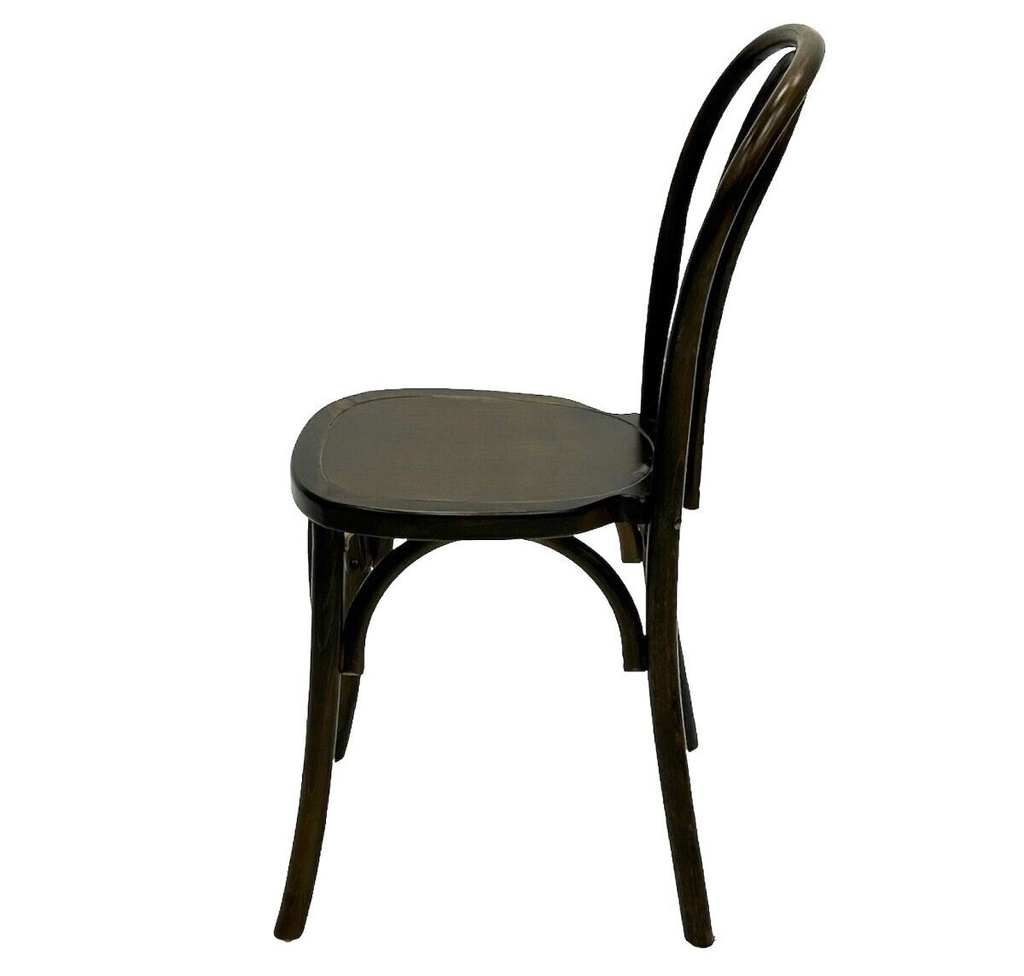 Thonet chair - dark oak - stackable