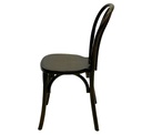 Thonet chair - dark oak - stackable