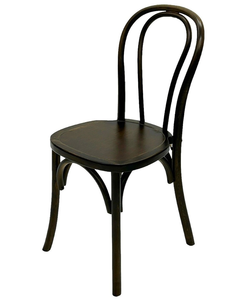 Thonet chair - dark oak - stackable