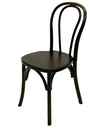 Thonet chair - dark oak - stackable