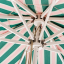 THE MARKET UMBRELLA - Bistro Green Stripe - Business & Pleasure Co.