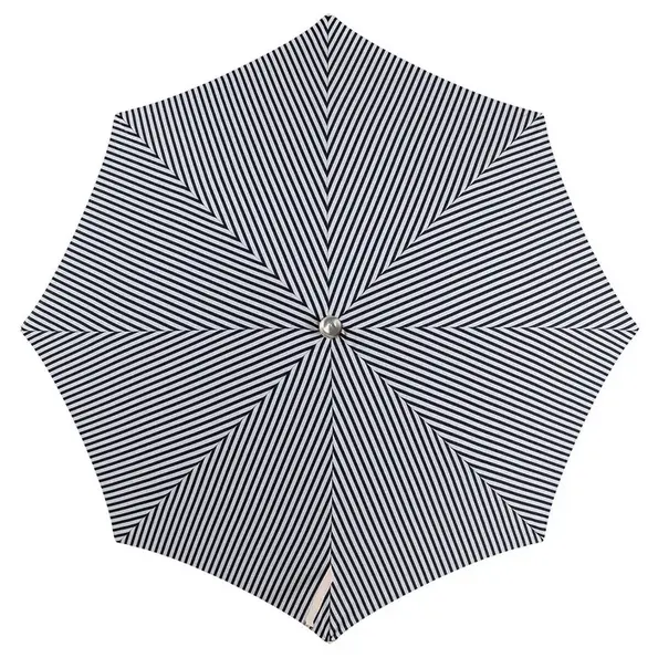 The Premium Beach Umbrella - Laurens Navy Stripe (2).webp