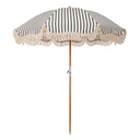THE PREMIUM UMBRELLA - Monaco Black Stripe - Business & Pleasure Co.