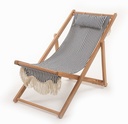 THE SLING CHAIR - Lauren's Navy Stripe - Business & Pleasure Co. 