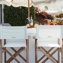 THE DIRECTORS BAR STOOL - Antique White - Business & Pleasure Co. 