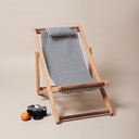 THE MINI SLING CHAIR - Lauren's Navy Stripe - Business & Pleasure Co. 