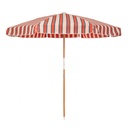 THE AMALFI UMBRELLA  - Bistro Dusty Pink Stripe - Business & Pleasure Co.