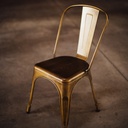 INDUSTRIAL CHAIR - gold
