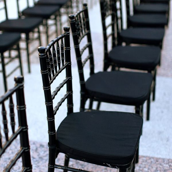 CHAISE CHIAVARI - noir