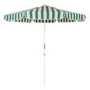 THE MARKET UMBRELLA - Bistro Green Stripe - Business & Pleasure Co.