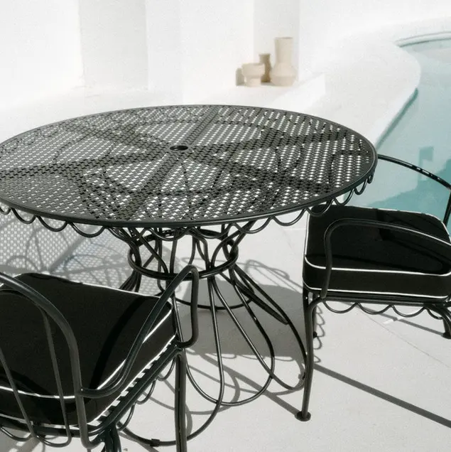 AL FRESCO DINING TABLE - Vintage Black - Business & Pleasure Co.