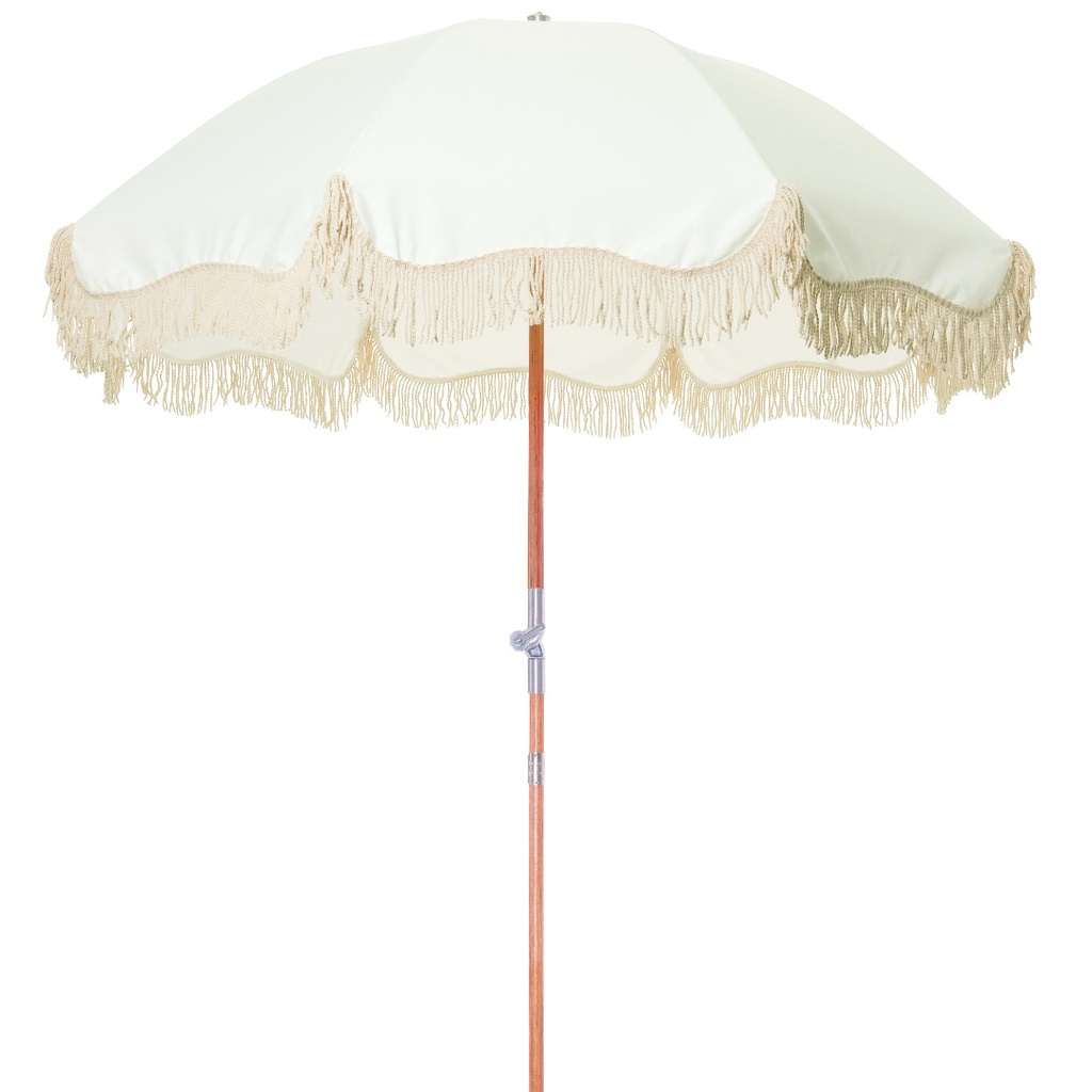 THE PREMIUM BEACH UMBRELLA - Antique White - Business & Pleasure Co.