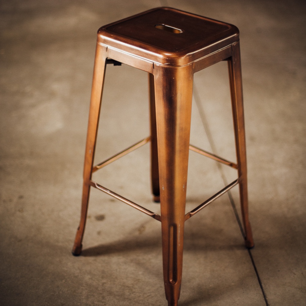 INDUSTRIAL BAR STOOL - bronze