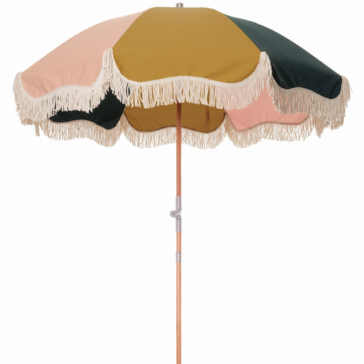 [BPU-P-70S-CIN] THE PREMIUM BEACH UMBRELLA - 70s Panel Cinque - Business & Pleasure Co.
