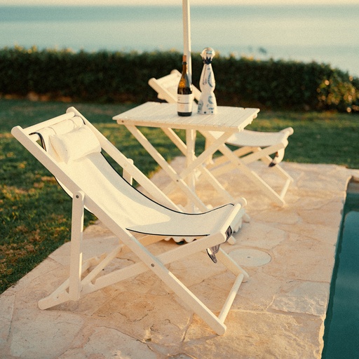[BPC-GW-RIV-WHT] THE SLING CHAIR - Rivie White - Business & Pleasure Co.
