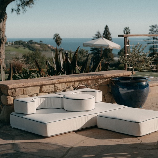 [BPP-MOD-RIV-WHT] THE MODULAR PILLOW STACK - Riviera White - Business & Pleasure Co. 
