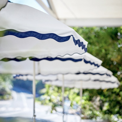 [BPU-B-RIV-WHT] THE CLUB UMBRELLA - Rivie White - Business & Pleasure Co. 