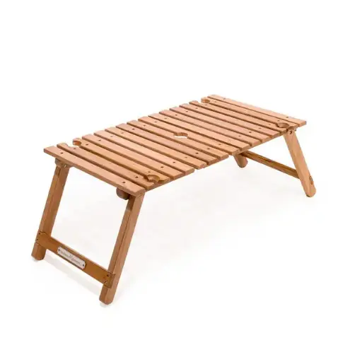 [BPO-T-PIC-TEA] THE FOLDING PICNIC TABLE - Teak - Business & Pleasure Co. 