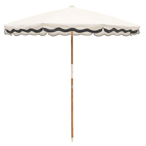[BPU-A-RIV-WHT] THE AMALFI UMBRELLA  - Rivie White - Business & Pleasure Co.