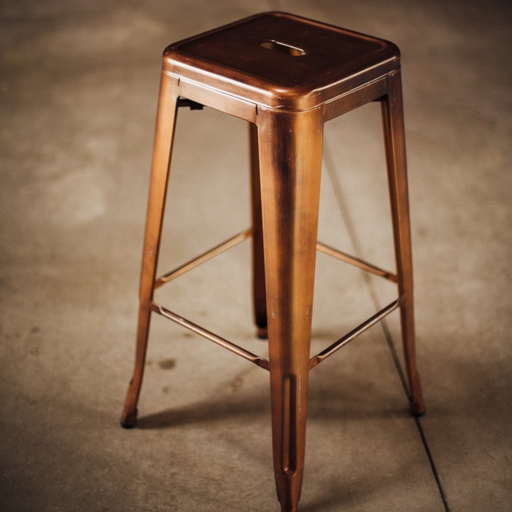 [BS-INDU-BR] TABOURET INDUSTRIAL - bronze