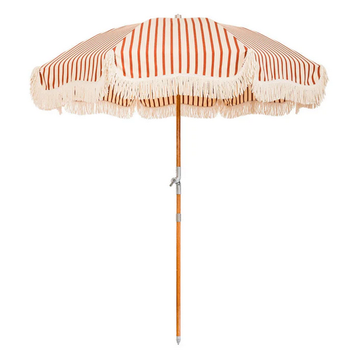 [BPU-P-MON-LES] THE PREMIUM BEACH UMBRELLA - Monaco Le Sirenuse Stripe - Business & Pleasure Co.