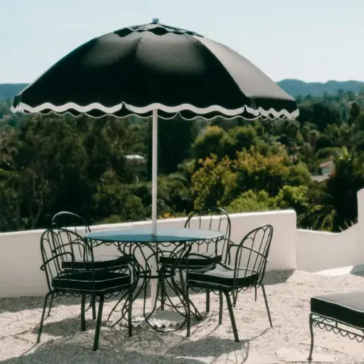 [BPC-AFD-VTG-BLK] THE AL FRESCO DINING CHAIR - Vintage Black - Business & Pleasure Co.