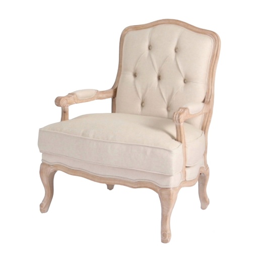 [SE-JULIE-1S-BE] JULIETTE 1-seater - off-white