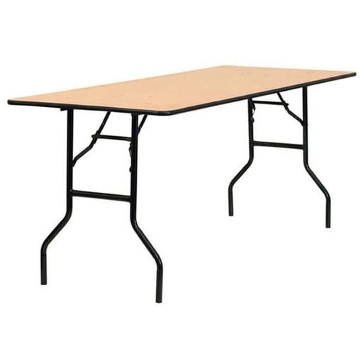 [BT-RECT-PVC-243x102] Rectangular folding table 243x102cm