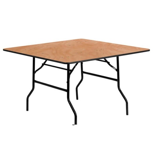 [BT-SQUA-PVC-183] Square folding table 183x183 cm